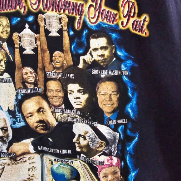 BLACK HISTORY 2001 T-Shirt  *ULTRA RARE - NWOT* - Picture 14 of 15